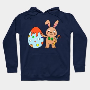 Easter Bunny with Egg Hoodie